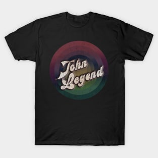 retro vintage circle John Legend T-Shirt